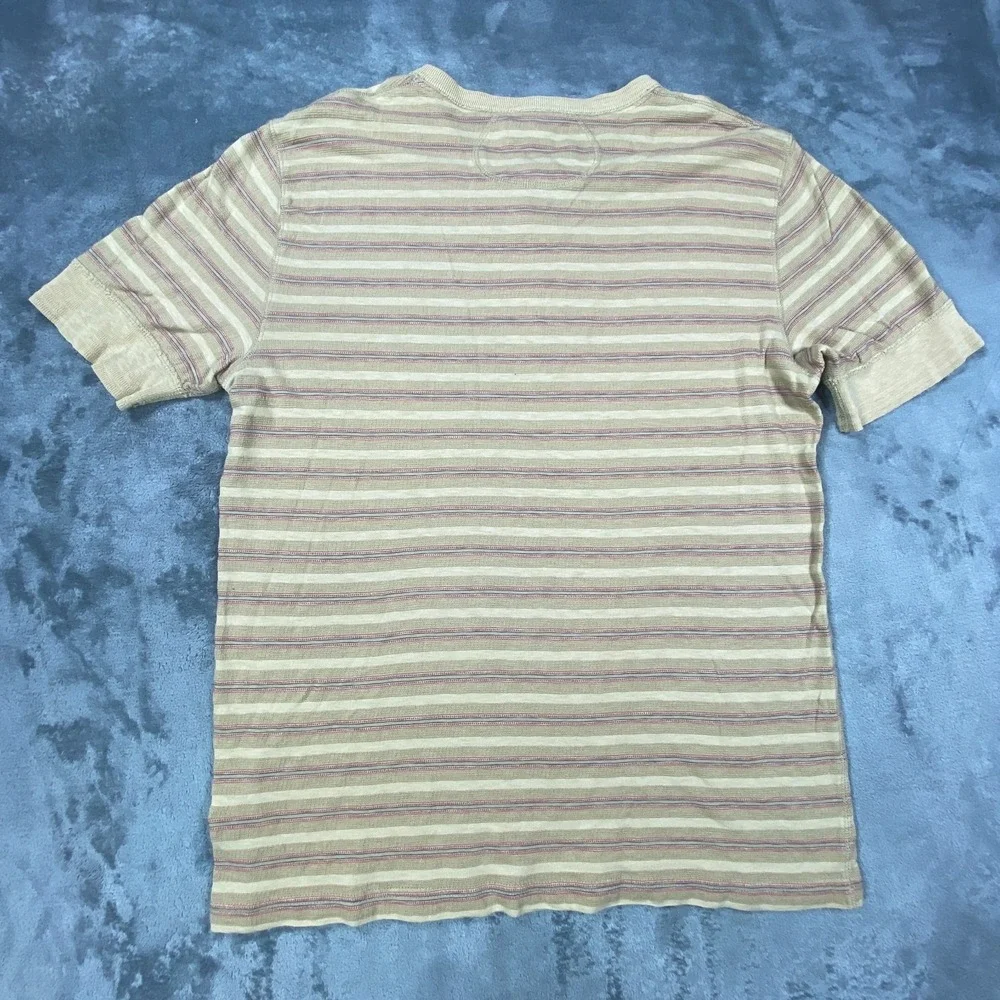 Vintage Polo Ralph Lauren 381 Bleeker T Shirt Large Mens Sportswear Knit Striped